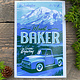 Postcard Baker Highway