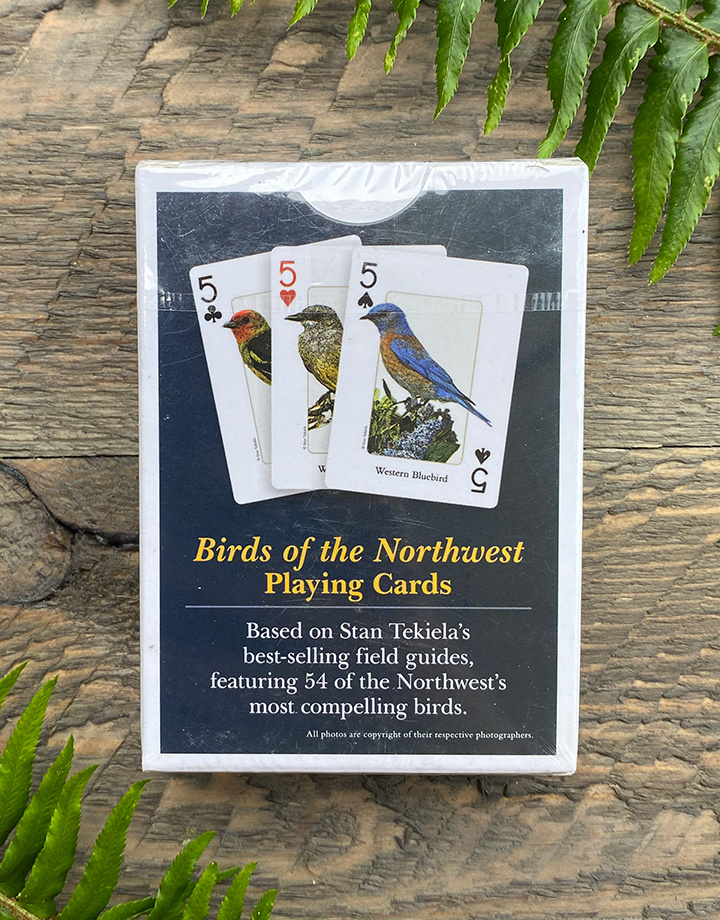Playing cards birds PNW