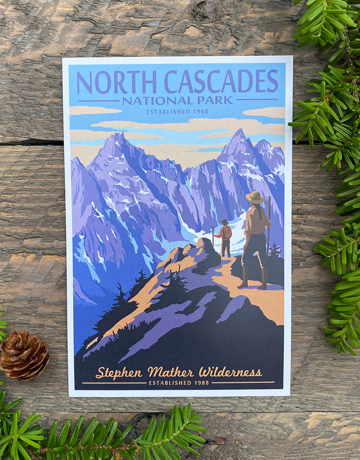 Poster NCNP Hikers 12 x 18