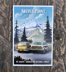 Postcard Artist Point