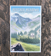 Postcard Heather Meadows