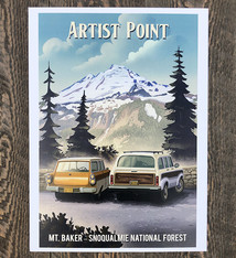 Poster Artist Point 12 x 18 Print