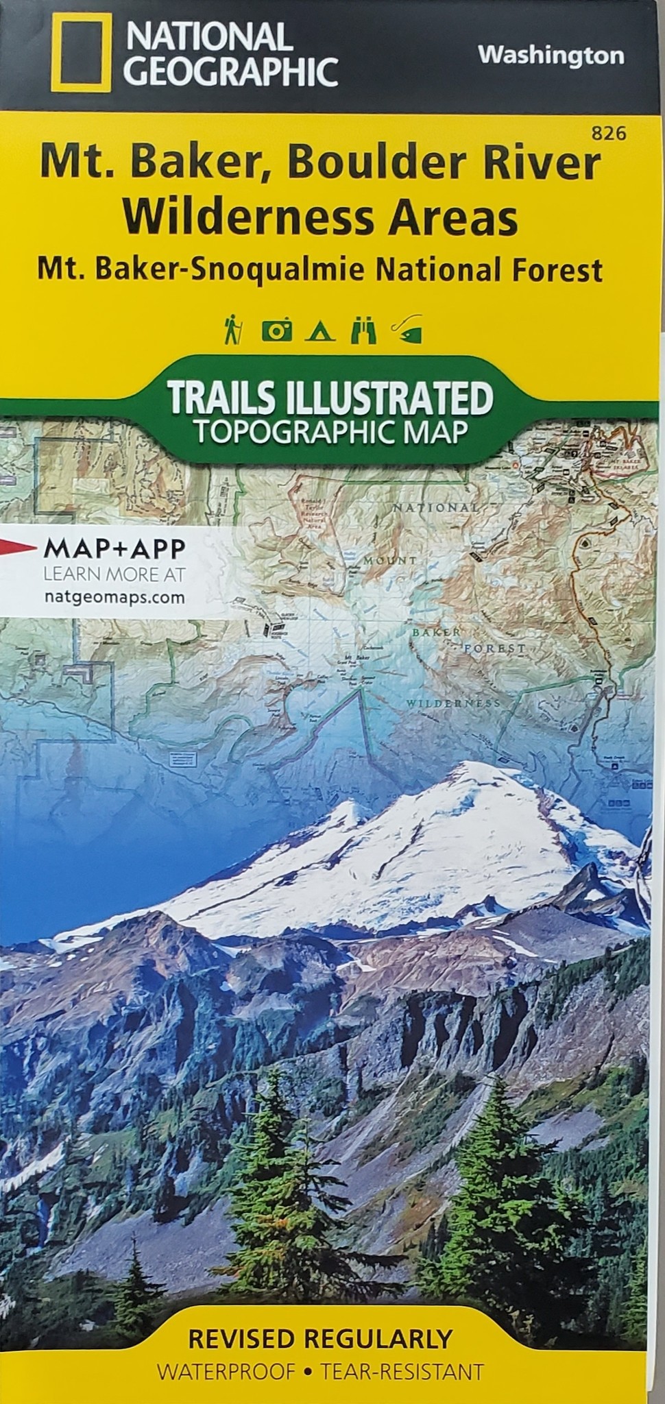 Trails Illustrated Mt Baker Boulder River (revised)