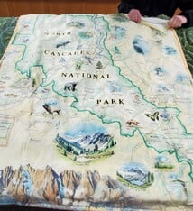 Blanket Hand Drawn Map