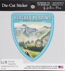Sticker Heather Meadows Die Cut Small