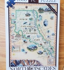 Puzzle Hand drawn Map