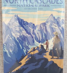 Sign Wooden NCNP Hikers