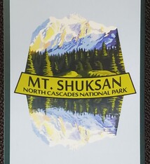 Sticker Mt. Shuksan Lp