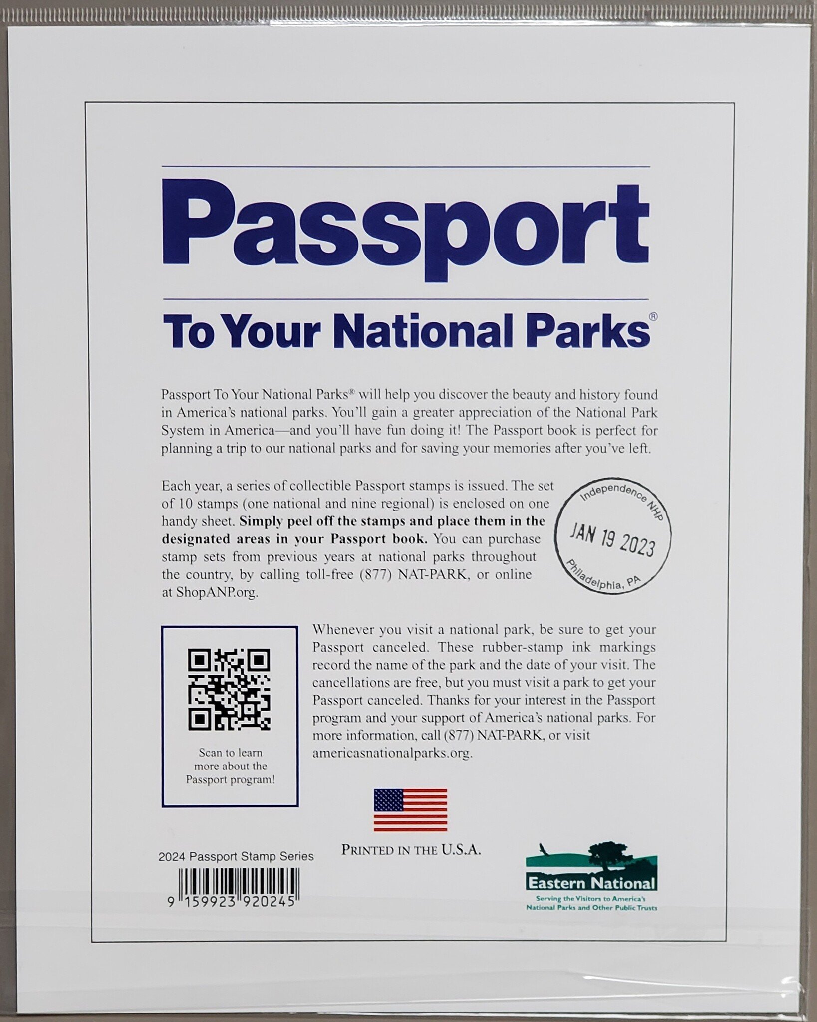 Passport Stamp Set 2024 North Cascades Institute