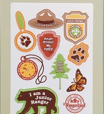 Sticker sheet Jr Rangerland