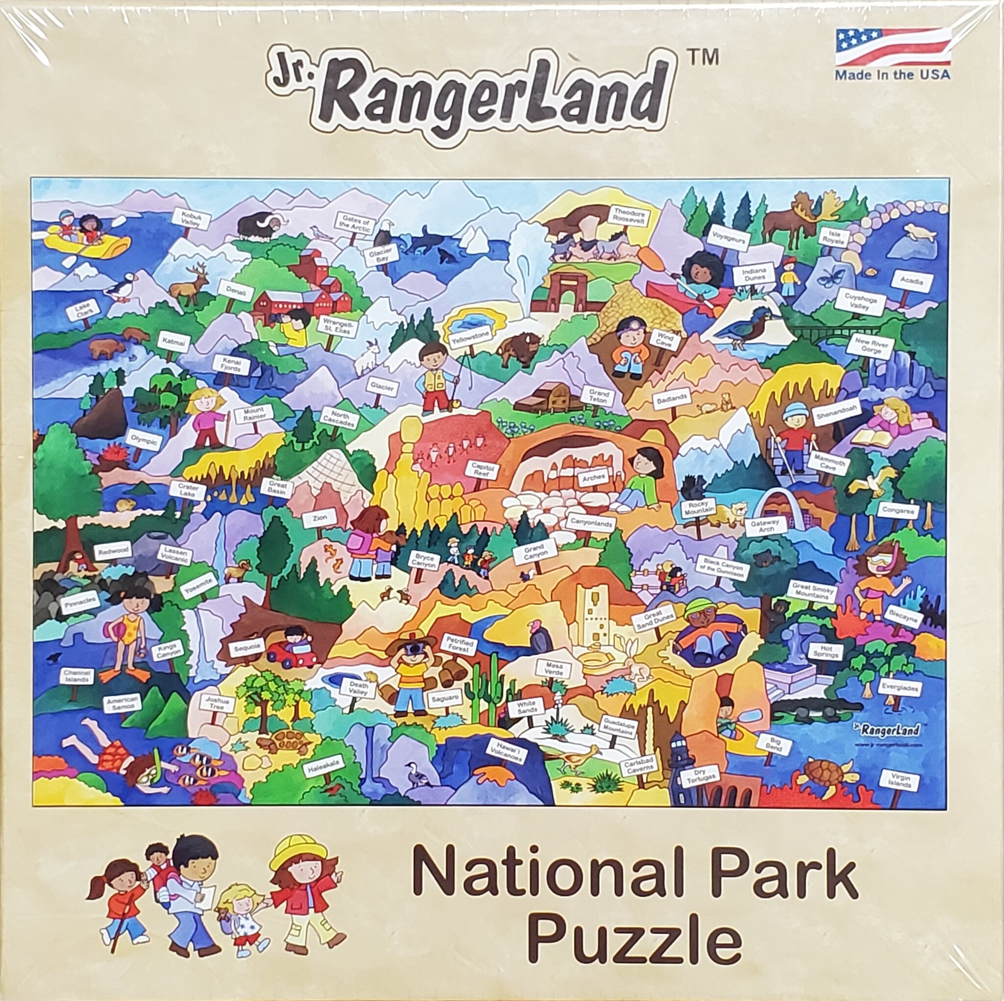 Puzzle National Park Jr Rangerland