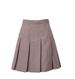 MSS Mayfield Brown Plaid Skirt