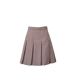 MSS Mayfield Brown Plaid Skirt