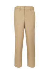 Youth MVP Flex Twill Modern Fit Flat Front Pants (7893) Khaki