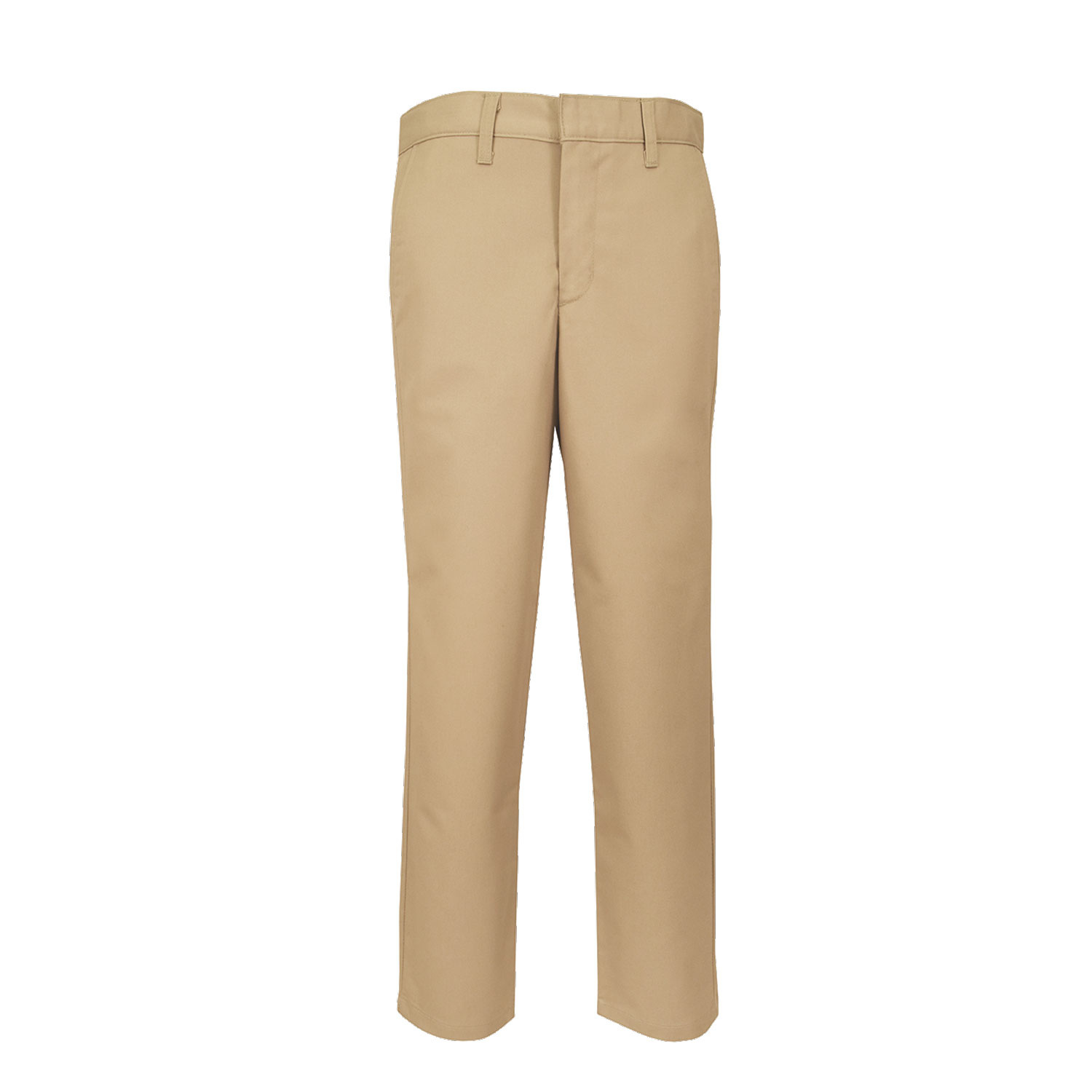 Youth MVP Flex Twill Modern Fit Flat Front Pants (7893) Khaki
