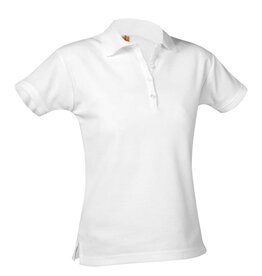 ST MONICA St. Monica Academy Girls White Polo