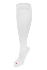 (SC55) 3-Pack Opaque Knee High Socks White