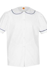 SS Piped Peter Pan Blouse (9361)SS Piped Peter Pan Blouse (9361) (Navy Piping)