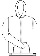 SPAS St. Philip Zipper Sweatshirt with Embroidered Logo