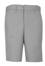 Mens MVP Flex Twill Modern Fit Flat Front Shorts (7898M) Grey
