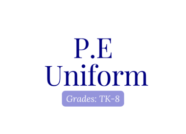 St. Louise De Marillac School | P.E Uniform | TK-8