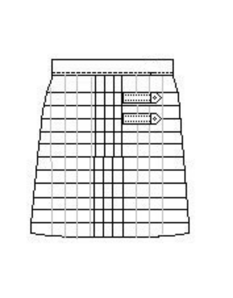 ST. LOUISE St. Louise De Marillac School Skort