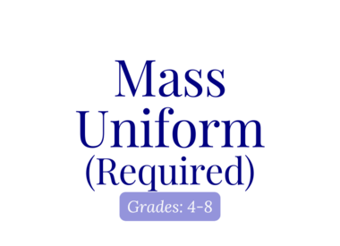 St. Margaret Mary School | Mass Uniform | 4-8
