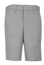 Youth MVP Flex Twill Modern Fit Flat Front Shorts (7897) Grey