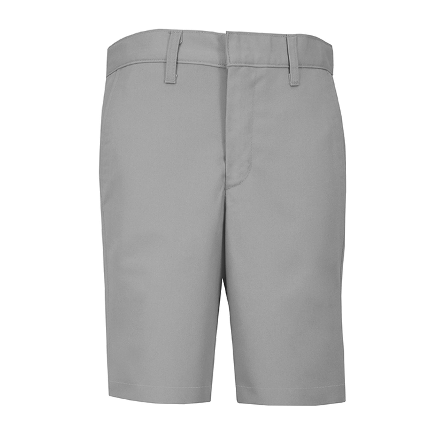 Youth MVP Flex Twill Modern Fit Flat Front Shorts (7897) Grey