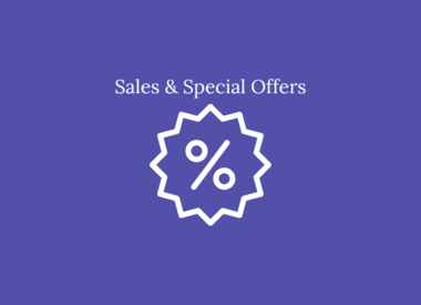 Sales & Special Offerings