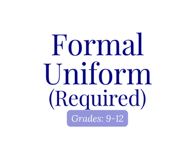 Formal Uniform | Required Uniforms