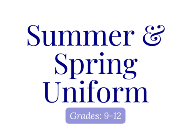 Summer  & Spring Uniform | Daily Options