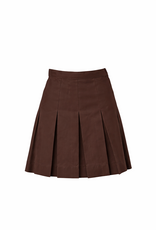 MSS Mayfield Senior School (MSS) Brown Solid Skirt