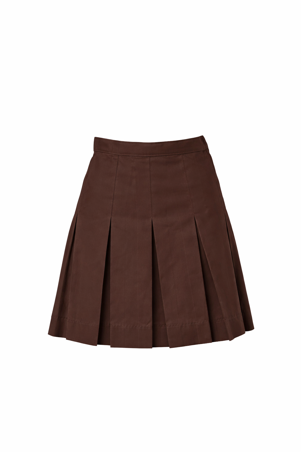 MSS Mayfield Senior School (MSS) Brown Solid Skirt