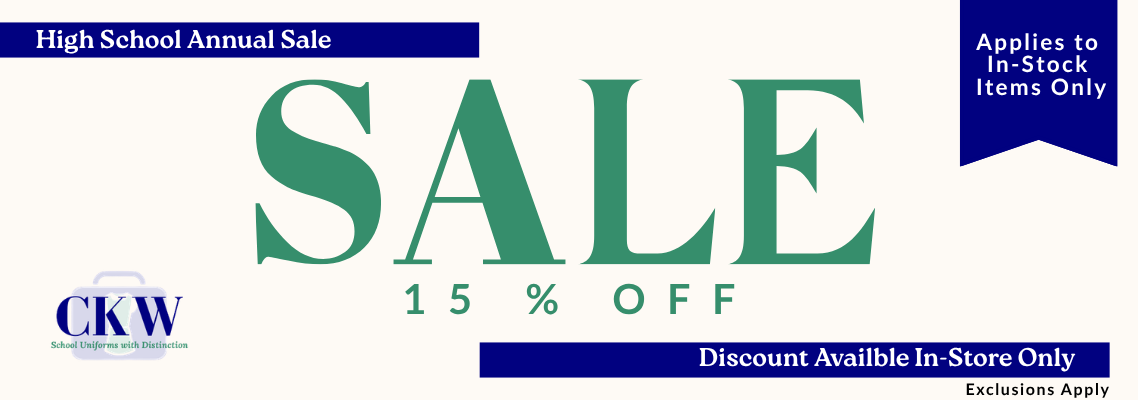 High School Sale
