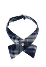 OLL Our Lady of Lourdes School (OLL) Tie PLAID Crossover One Size