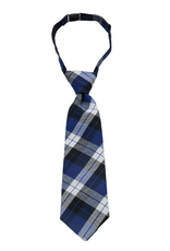 ST. LOUISE St. Louise De Marillac  Tie  Plaid #108 Pre-Tied (Boys) 12"