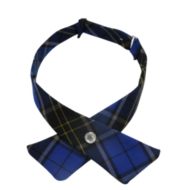 OLA Our Lady of the Assumption School (OLA) Tie  Navy Crossover (Girls)