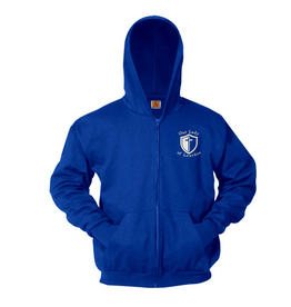 OLL-LA Our Lady of Lourdes School (OLL-LA)  Zipper Sweatshirt
