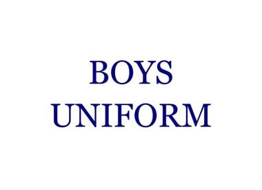 Boys Uniform 
