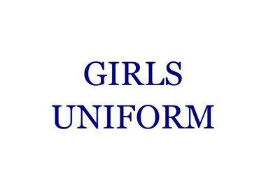 Girls Uniform 