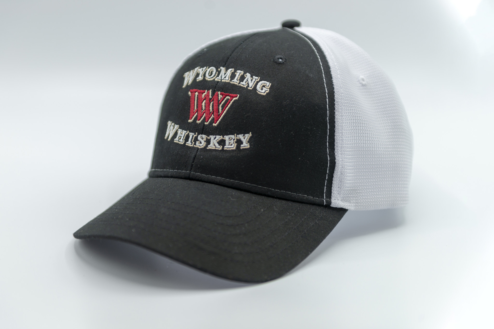 Trucker cap oblack black white bornissimo