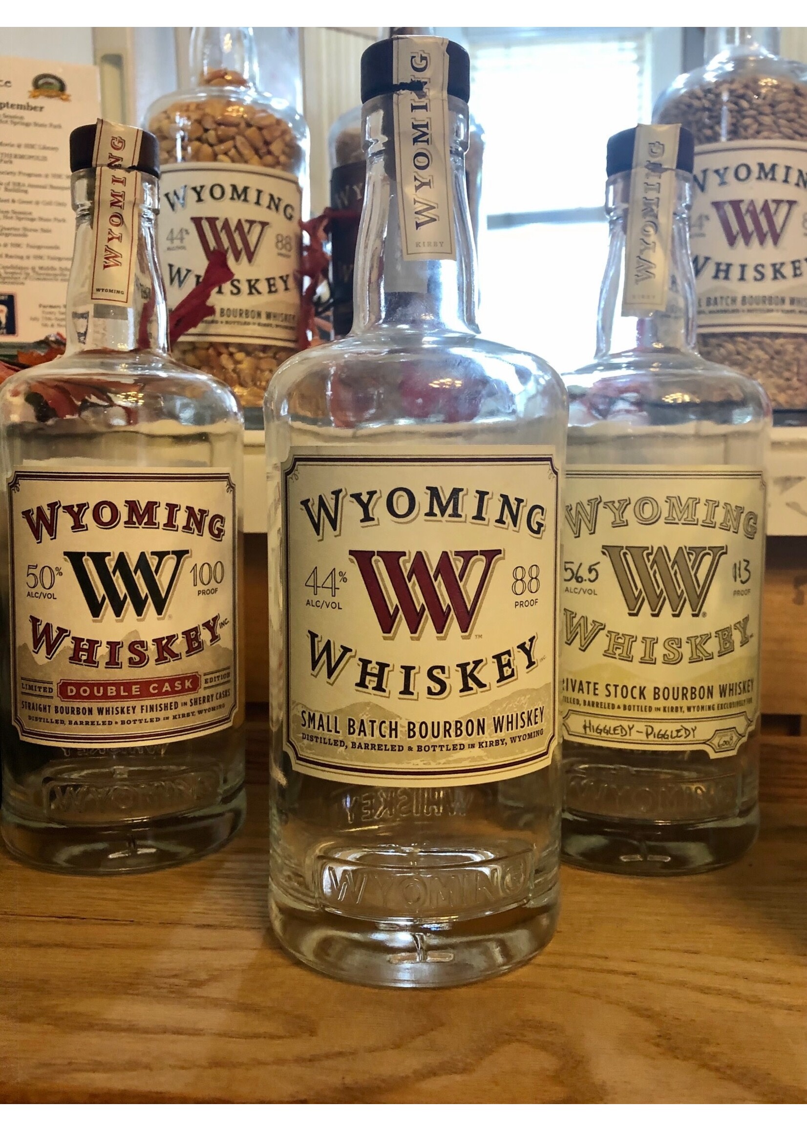 Wyoming Whiskey Empty Decor Bottle - Case of 6 Bottles