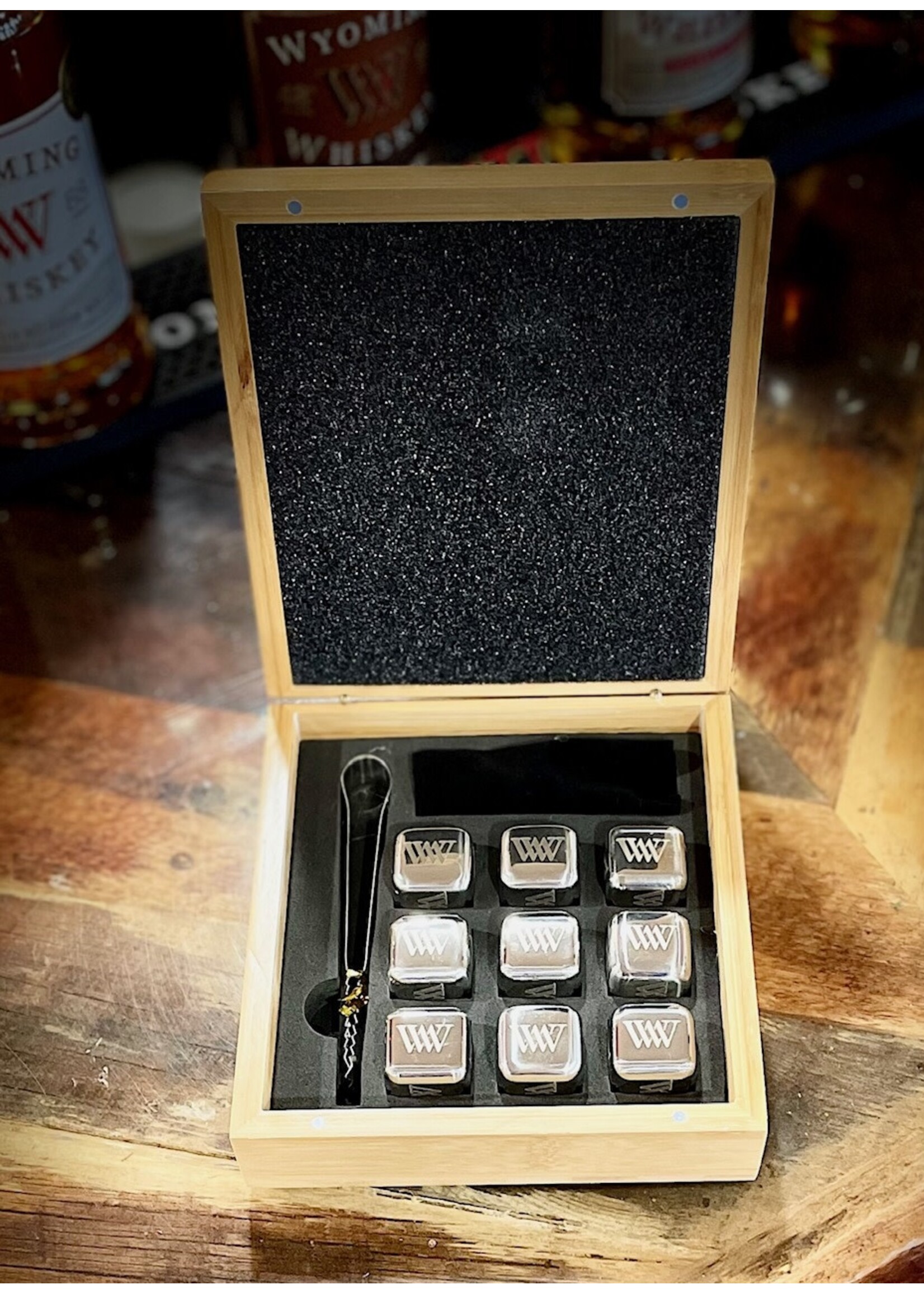 Stainless Steel Whiskey Stone Set