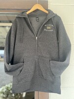 District Full Zip Hoodie Charcoal Heather