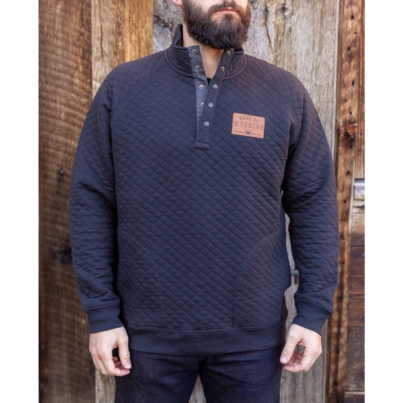 Blue 84 Made Of Wyoming Snap Pullover