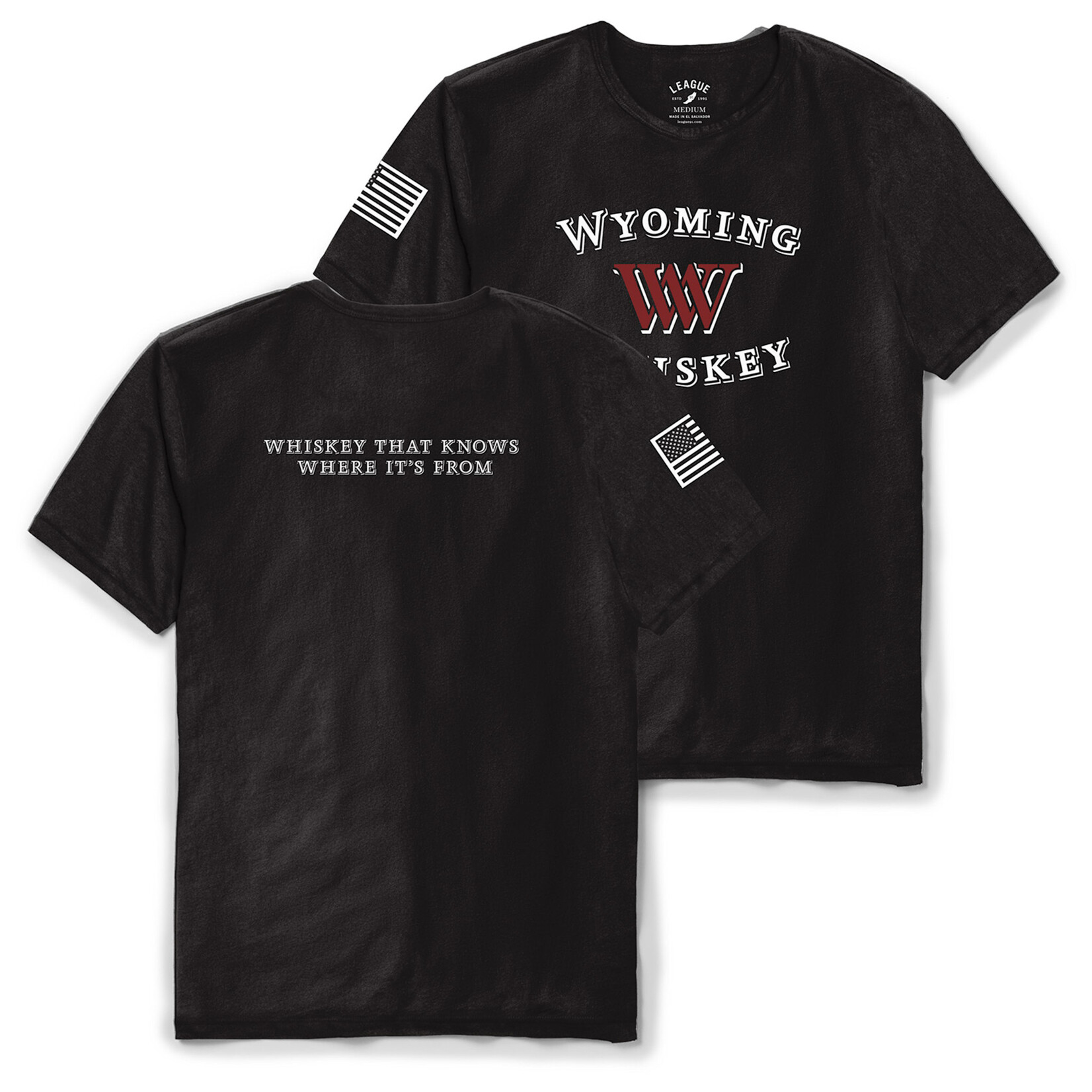 Leauge Vintage Black WW