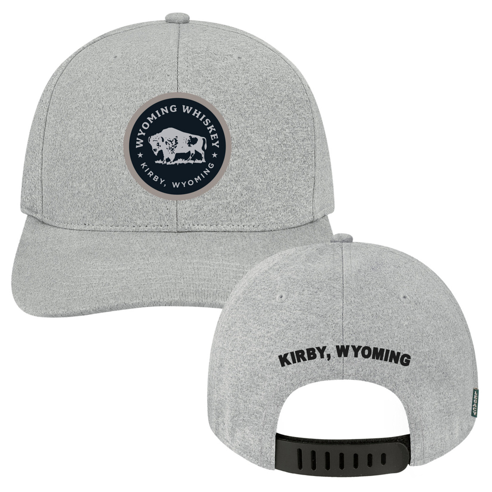 Legacy Grey Buffalo Patch Hat