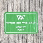 Sticker - Kirby Population Sign