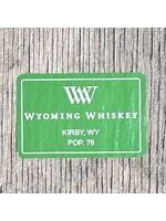 Sticker - Kirby Population Sign